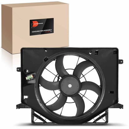 Cooling Fan Assembly w/ Shroud for Hyundai Genesis Coupe (2010–2012) 253802M210, 620-443