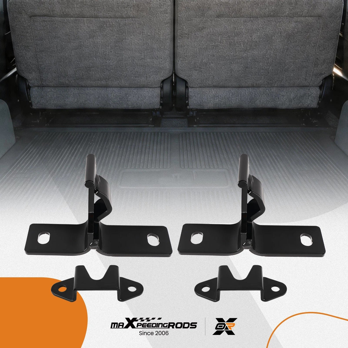 Seat Mounting Brackets & Bolt Set for Jeep Wrangler YJ CJ (1976–1995)