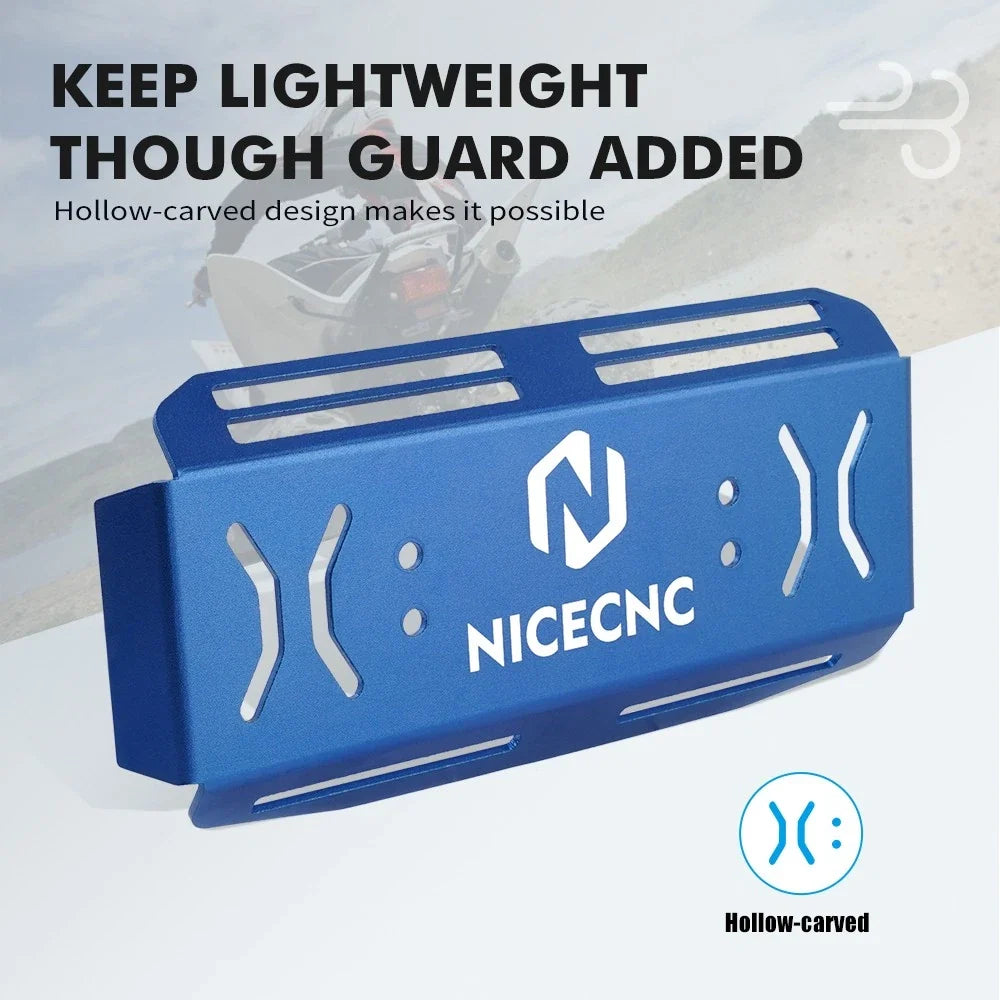 NICECNC Rear Bumper Bash Cover Guard for Yamaha Raptor 700 YFM700 (2006–2026) Blue