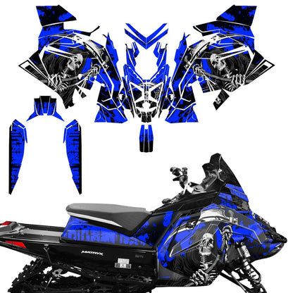 SLED Graphics Decals Stickers for Polaris Matryx Indy Assault (2020)