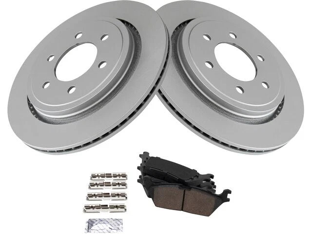Brake Pad and Rotor Kit for Lincoln Navigator (2018–2019) 68143NYJB