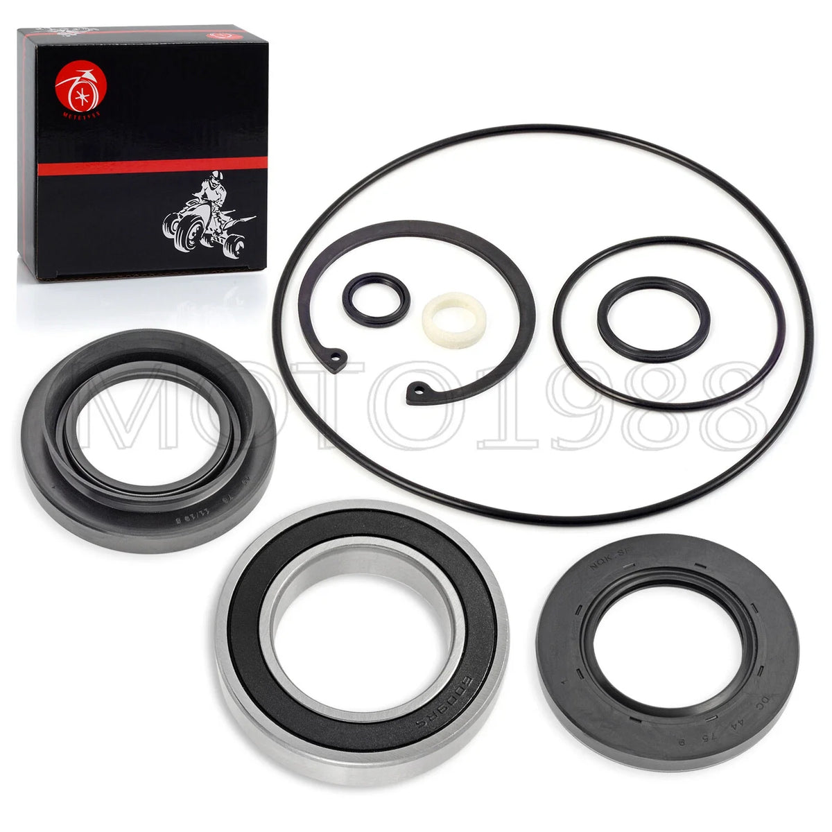 Rear Brake Drum Seal Bearing Kit for Honda Rancher 420 TRX420 (2007–2013)