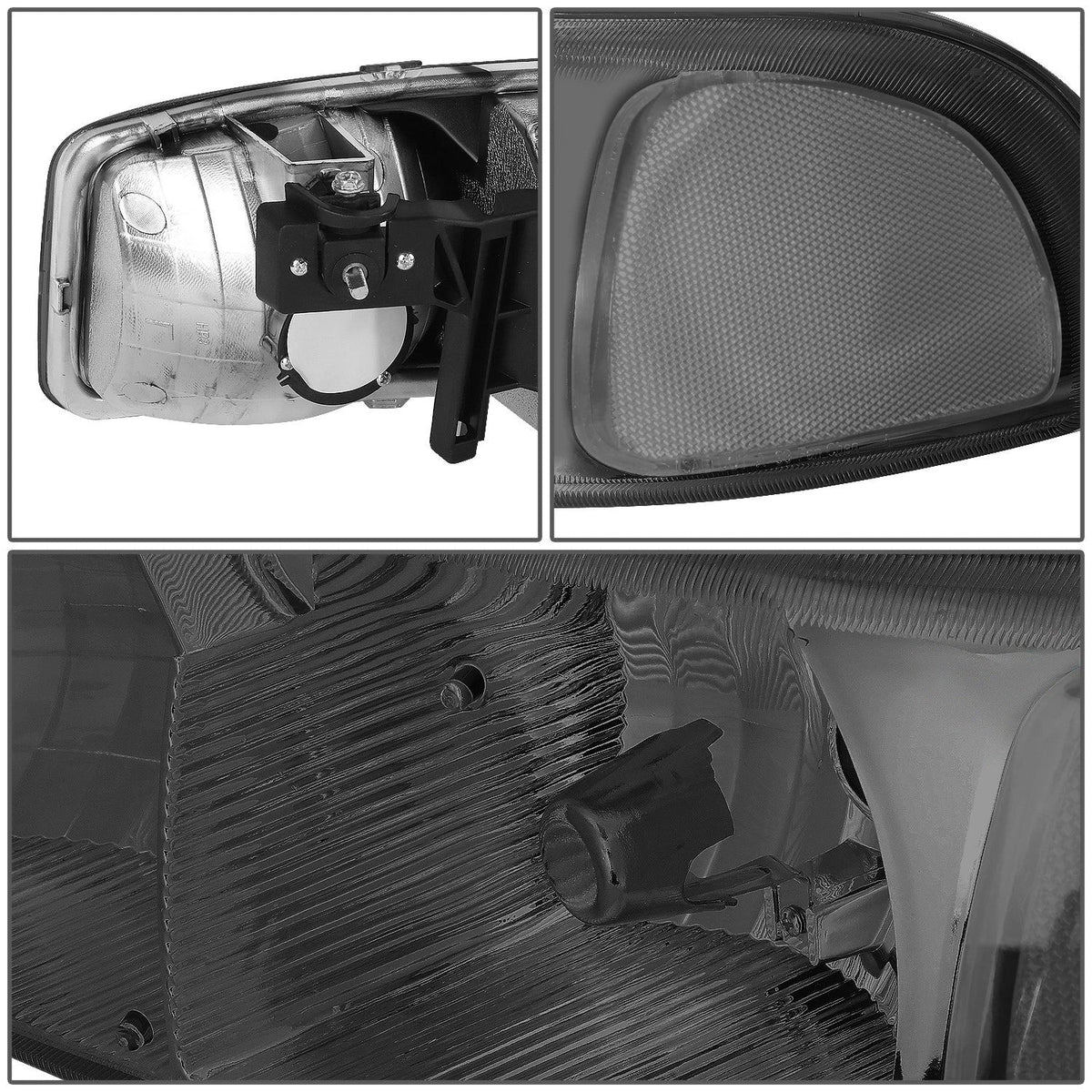 Smoked Corner Headlight Lamps for GMC Sierra 1500 Yukon (1999–2007)