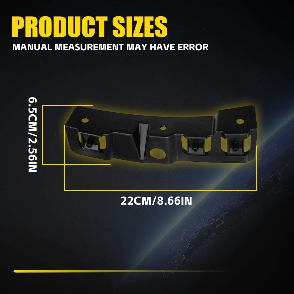 Set of 2 Front Bumper Cover Brackets for Mazda CX-9 (2016–2022) TK48-50-153B