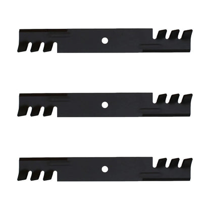 Set of 3 Interchangeable Blades for Hustler 52" Cut