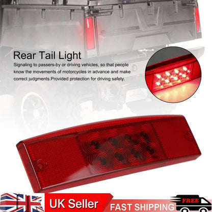 UTV Rear Tail Light 2411450 for Polaris Ranger 400 500 570 800 (2011–2017) Red
