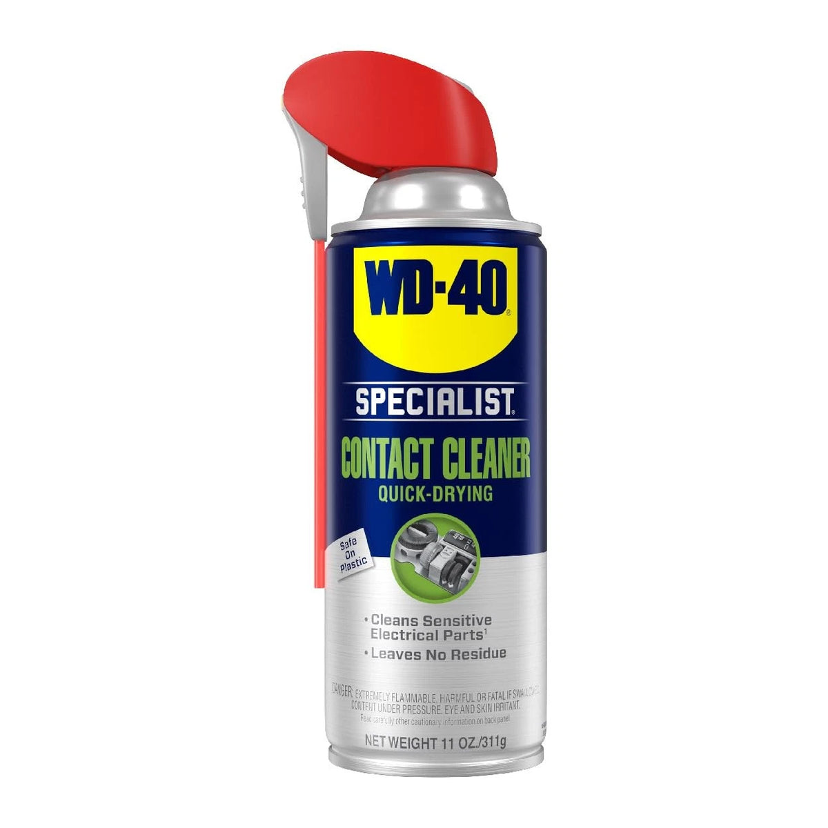 Electronic Contact Cleaner Spray for Automotive Electrical Parts (11 oz)