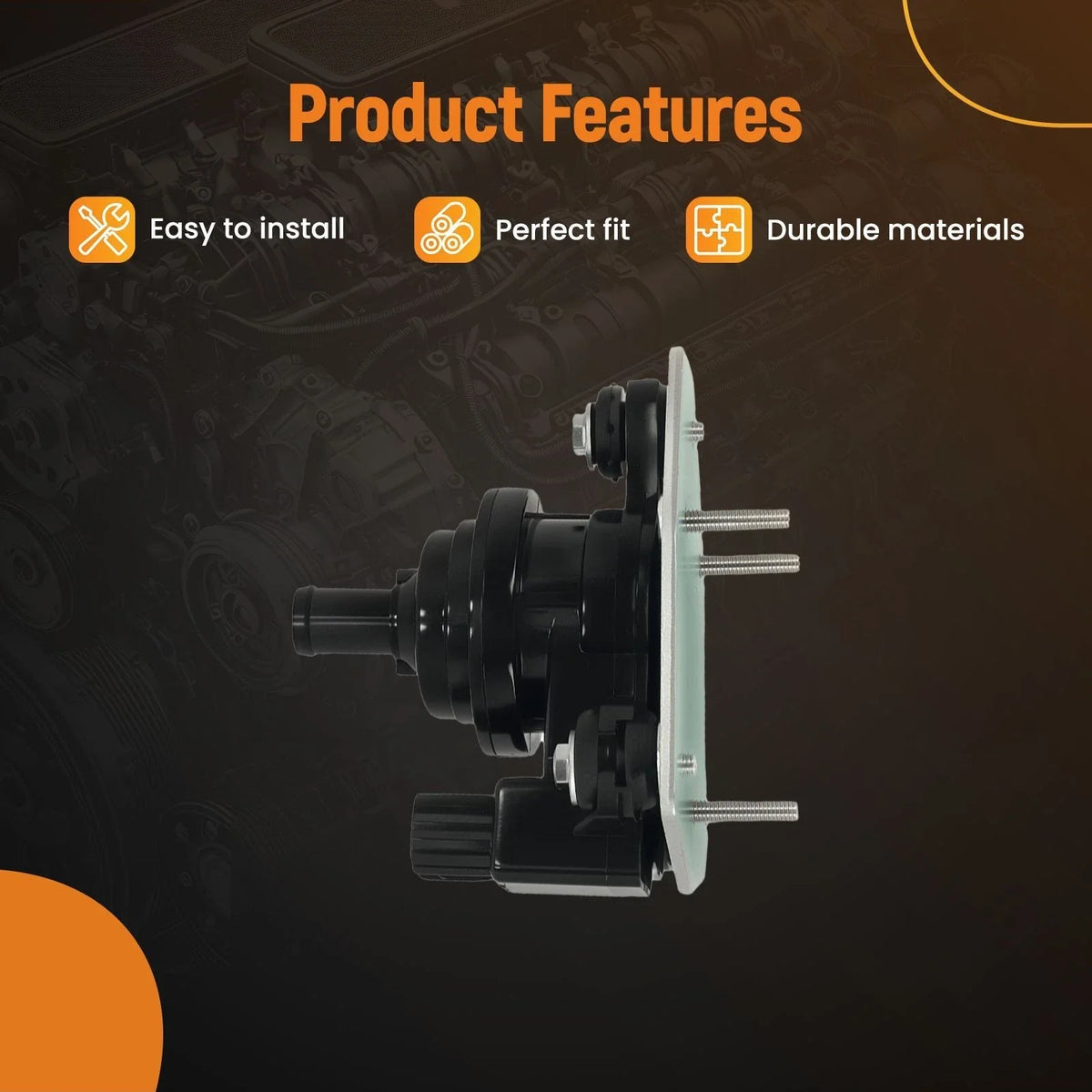 Inverter Cooler Water Pump for Toyota Highlander Hybrid (2006–2010)
