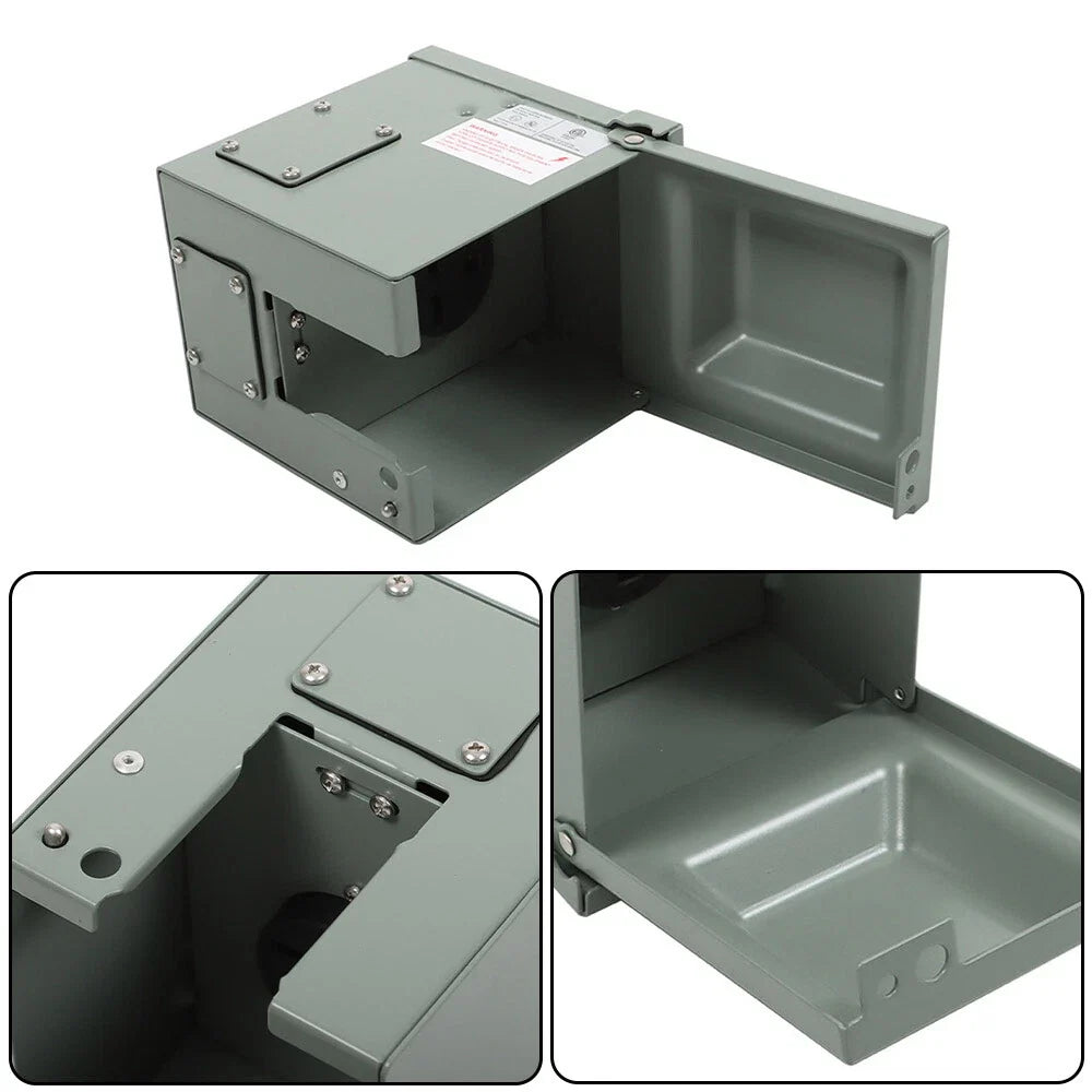 30 Amp Weatherproof Power Outlet Box for EV/Welding Applications
