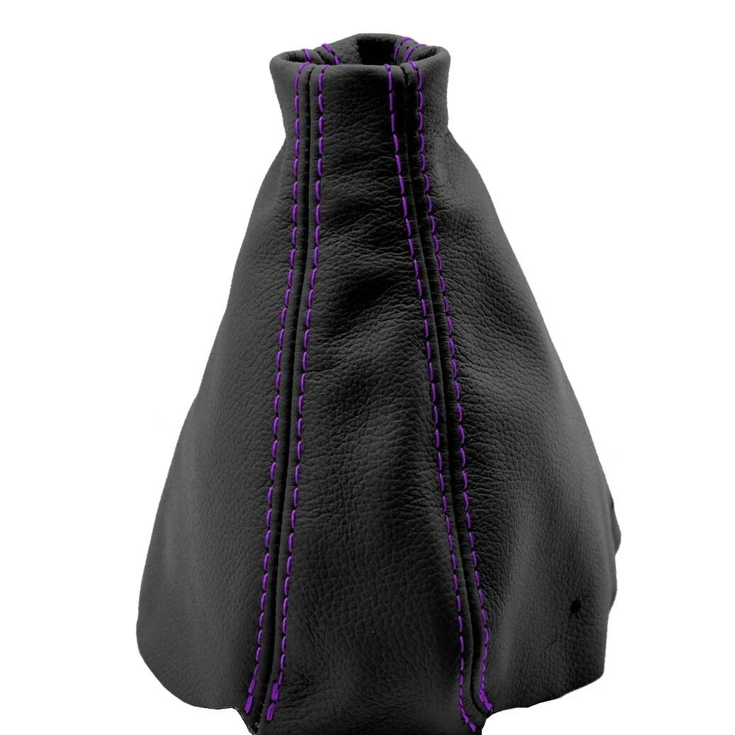 E Brake Boot Cover for Nissan 300ZX (1990–1996) Black Purple Stitch