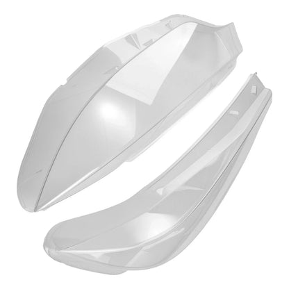2X Front Headlight Lens Cover for BMW 4 F32 F33 F36 M3 M4 (2013–2016)