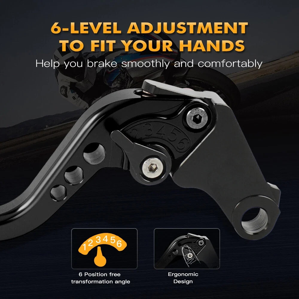 Clutch Brake Levers for Kawasaki ZX7R (1989–2003), ZX9R (1994–1997)