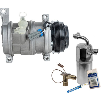 A/C Compressor Kit for Chevy Yukon Suburban Cadillac Escalade (2007–2013) - 16851966, 6511414, 78377, 19436043