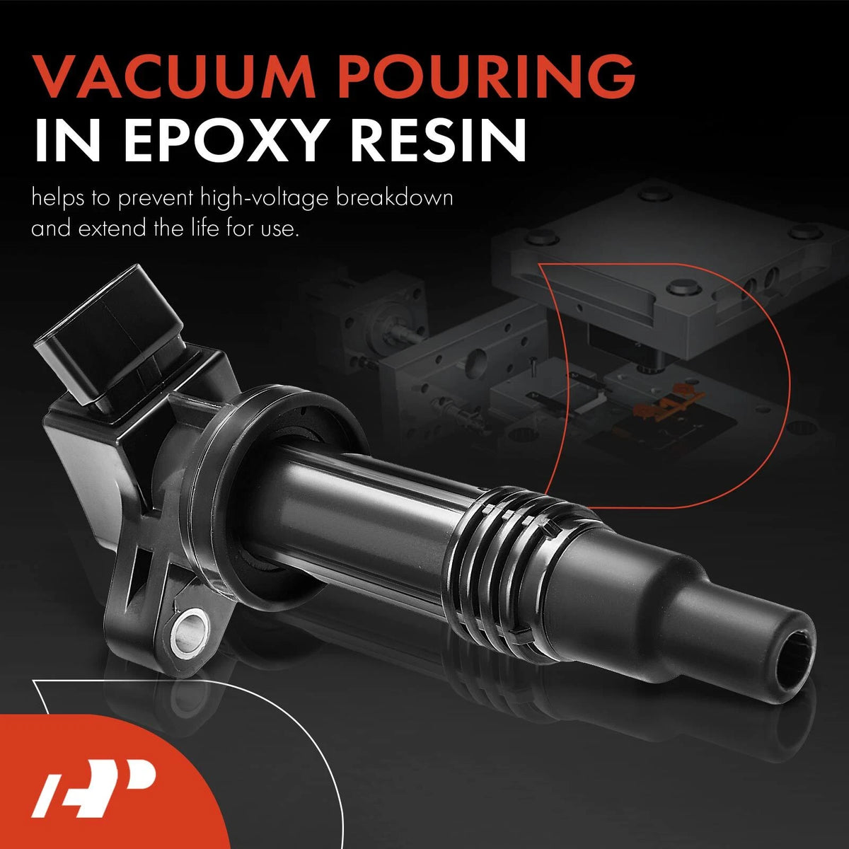 Ignition Coil Pack for Toyota Altezza SXE10 3SGE (1998–2005) 90919-02236, 9091902236