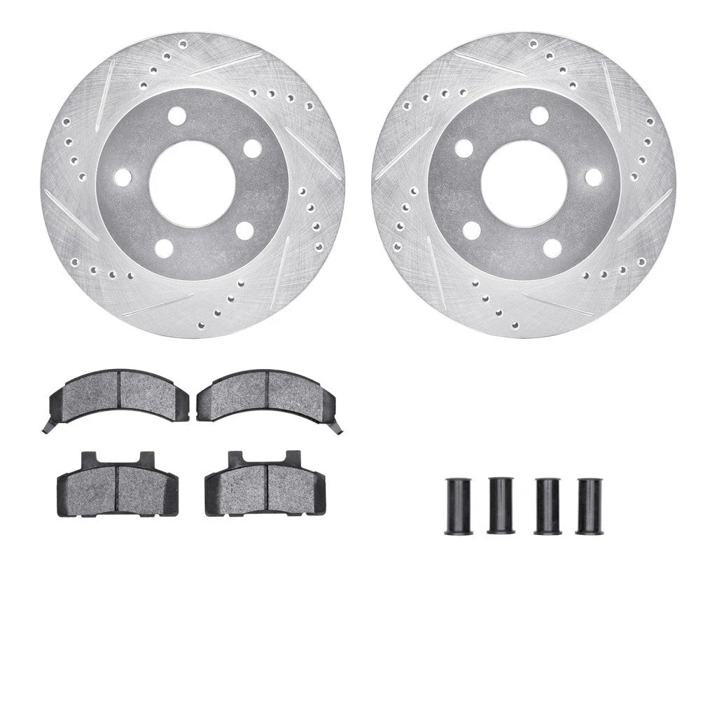 Rotor Set for Oldsmobile Silhouette (1991) ALX-PAU-DF-7512-45054-CLA12