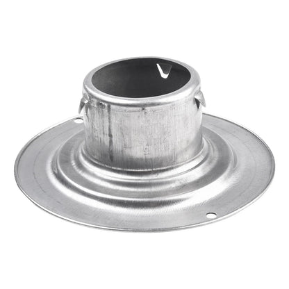 Round Exterior Wall Duct Vent with Stainless Steel Grille for Air Circulation