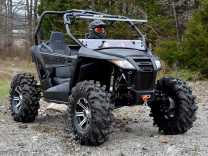 Scratch Resistant Flip Windshield for Arctic Cat Wildcat Trail Sport (2014–2023)