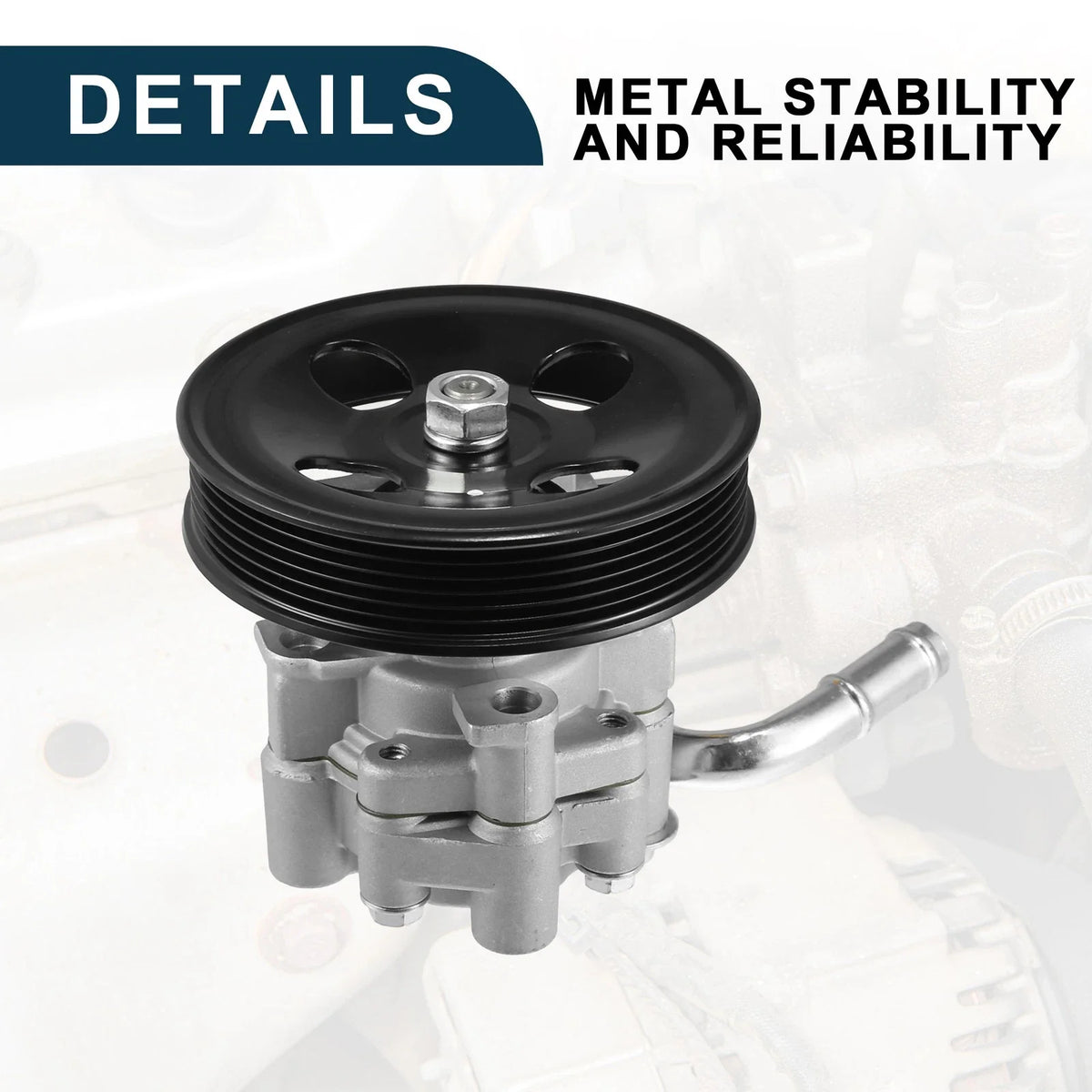 Power Steering Pump with Pulley for Chevrolet Prizm (1998–2002) No. 94859780