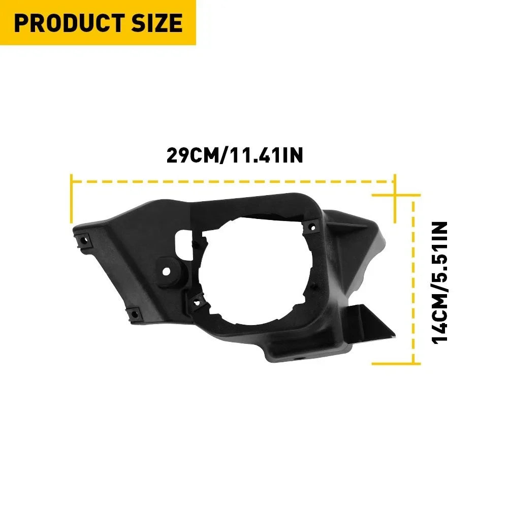 2X Fog Light Brackets for Honda CR-V (2012–2014) Textured Black