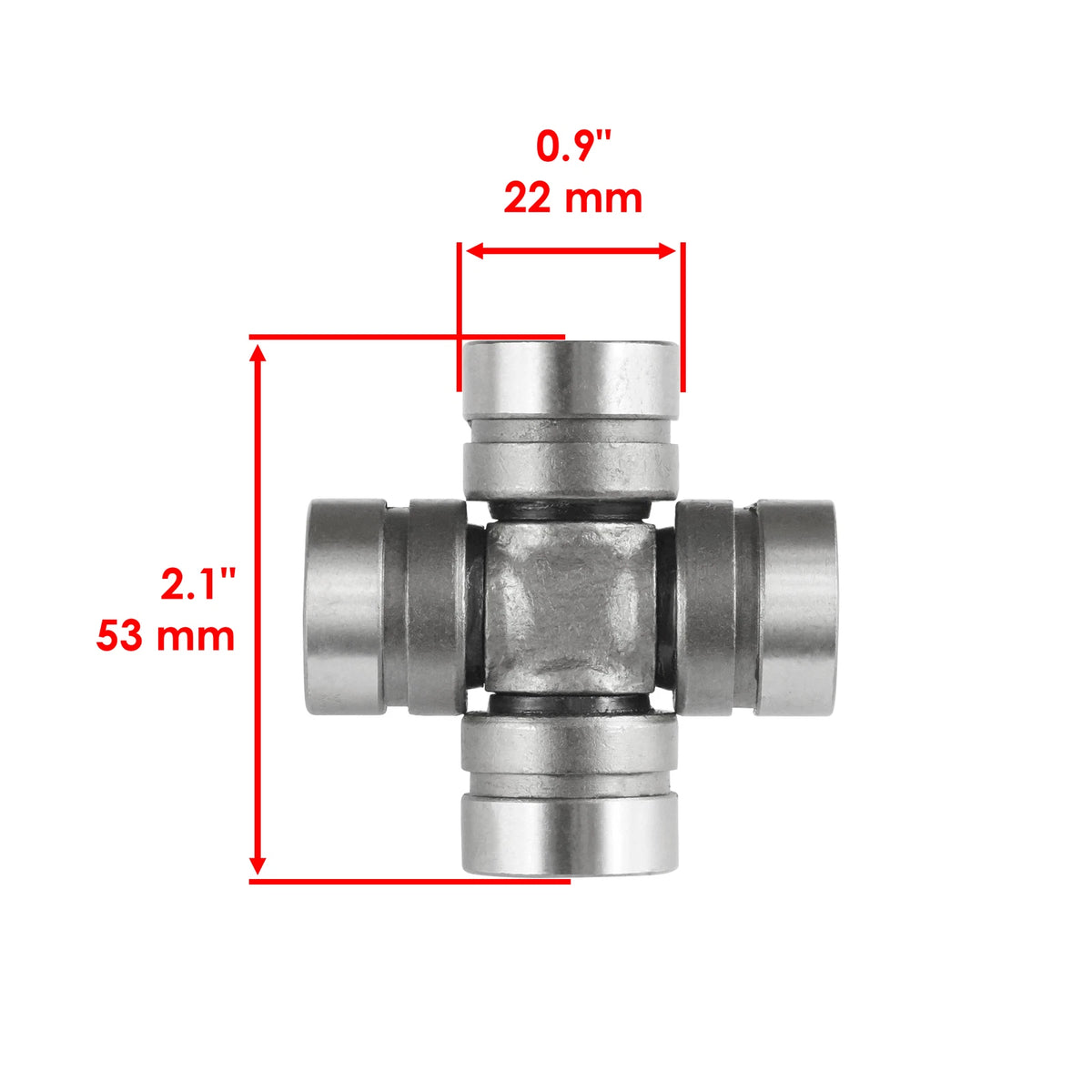 Drive Propeller Shaft U-Joint for Kawasaki Mule 610 (2005–2016) SH7184UJ122UD, 490501075