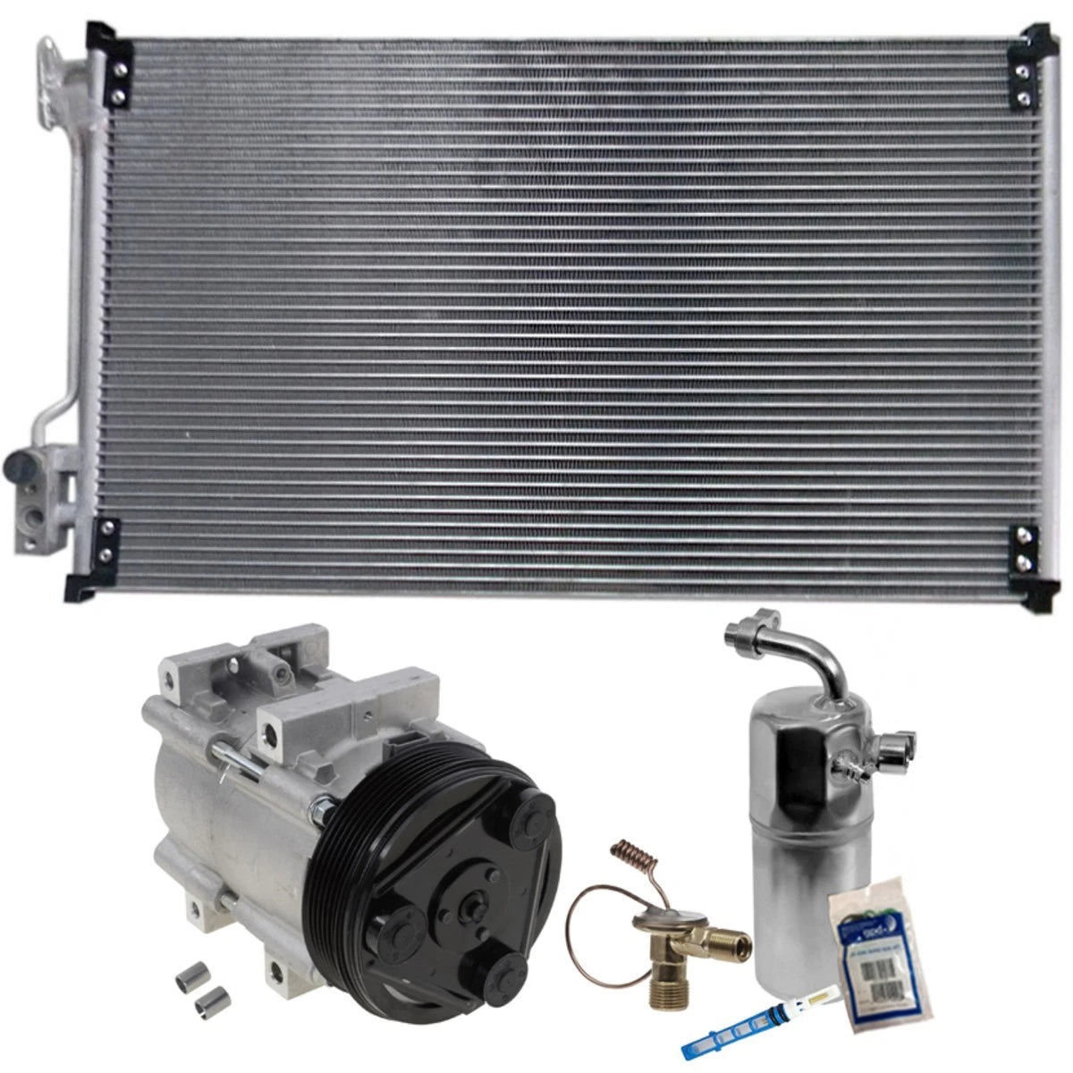 A/C Compressor Kit for Ford Mustang (1999–2001) 16804101, 3R3Z19712AA
