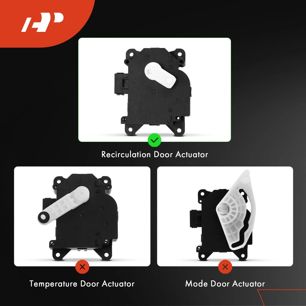 Air Door Actuator for Honda Accord (2003–2007), Odyssey (2005–2010), Ridgeline (2006–2014)