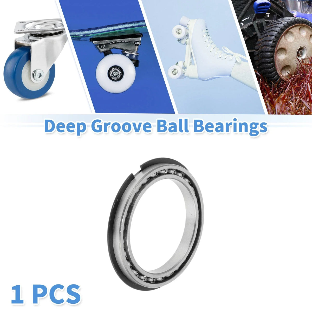 Deep Groove Ball Bearing P5 for Scooter Skateboard Wheel (65x85x10mm)