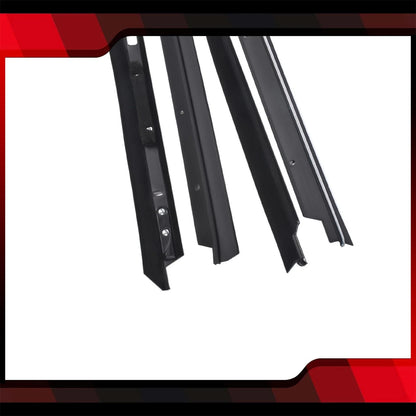 9Pcs Trunk Seal Weatherstripping Kit for Chevy Monte Carlo (1983–1988)