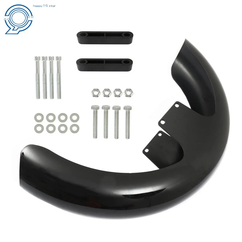 19" Wheel Wrap Front Fender for Harley Touring Custom Bagger Road King (2014–2023)
