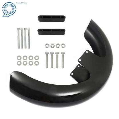 19" Wheel Wrap Front Fender for Harley Touring Custom Bagger Road King (2014–2023)