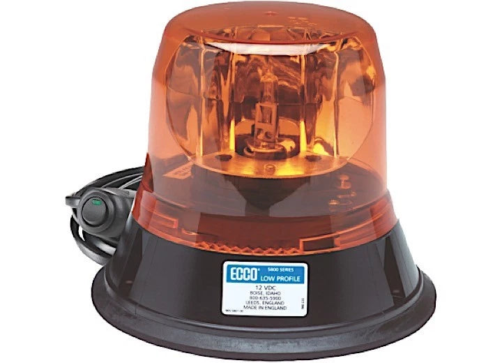 Ecco 5813A-MG Revolving Beacon for Stealth Drive (Low Profile)