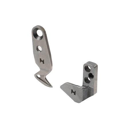 Set of 2 Moving & Fixed Knives for TAJIMA SWF Toyota Embroidery Machines