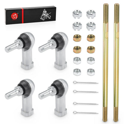 Set of 2 Tie Rod Ends for Honda Rancher 420 TRX420TM (2007–2013)