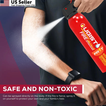 2X Fire Extinguisher Spray for Vehicle & Home 620ml (Car)