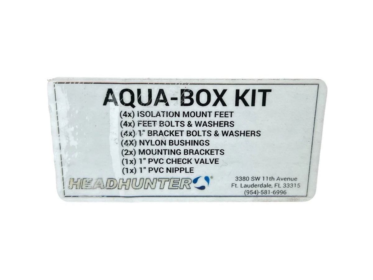 Headhunter Aqua Box Kit for Aqua Box Water Pressure Pumps (OEM)