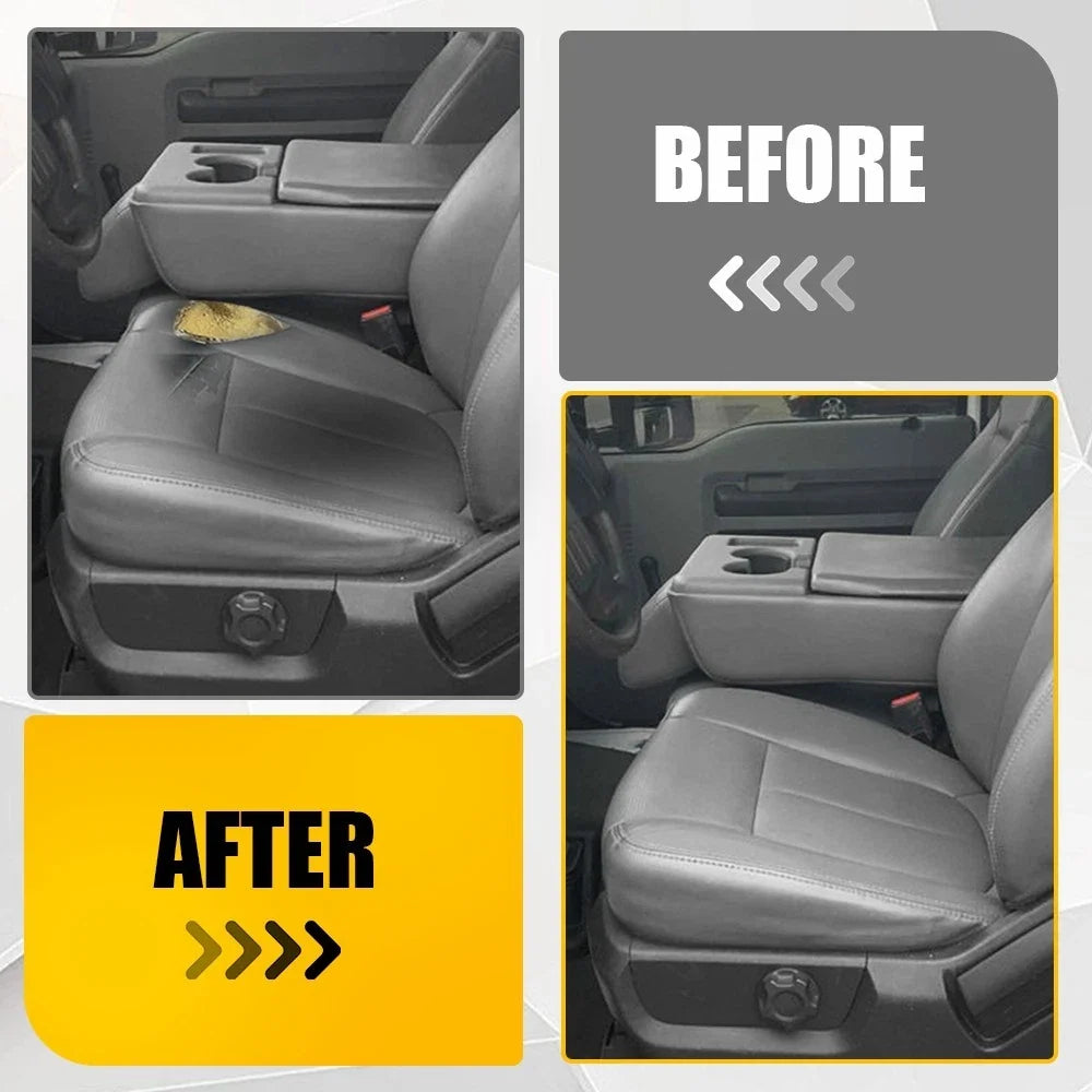 Bottom Seat Cover Leather Gray for Ford F-250 F-350 (2011–2016)