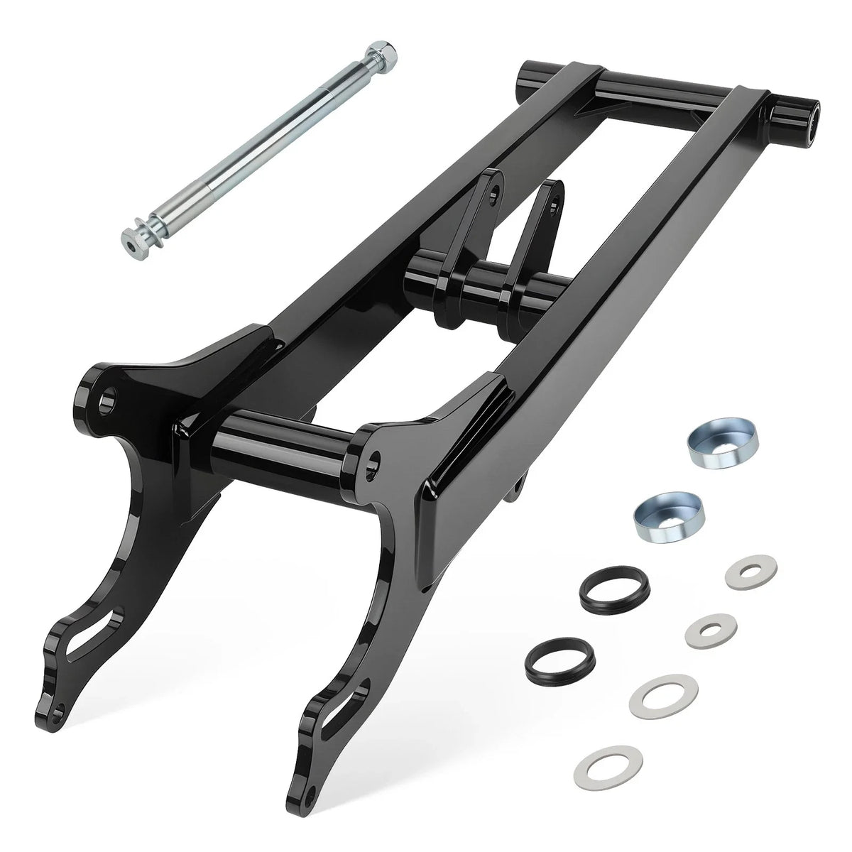 6" Extended Rear Swingarm for Yamaha Banshee 350 (1987–2006) Black Heavy Duty