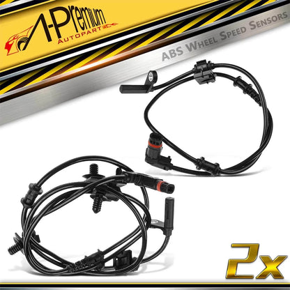 2X Rear ABS Wheel Speed Sensor for Chrysler 300 Dodge Charger (2005–2010)