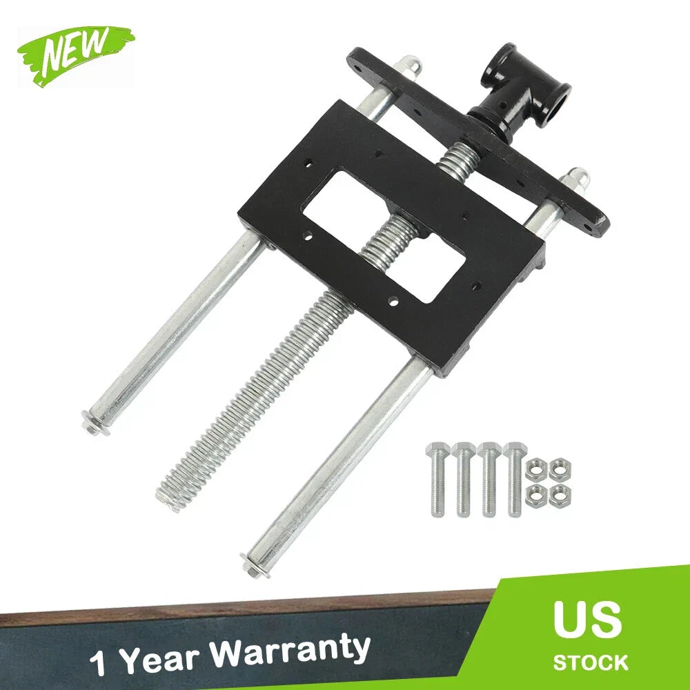 9" Woodworking Vise for Bench (300mm, Chrome Plated)