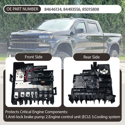 Battery Distribution Fuse Block for Chevy Silverado 1500 (2019–2025) 85015808, 84493556, 84646134
