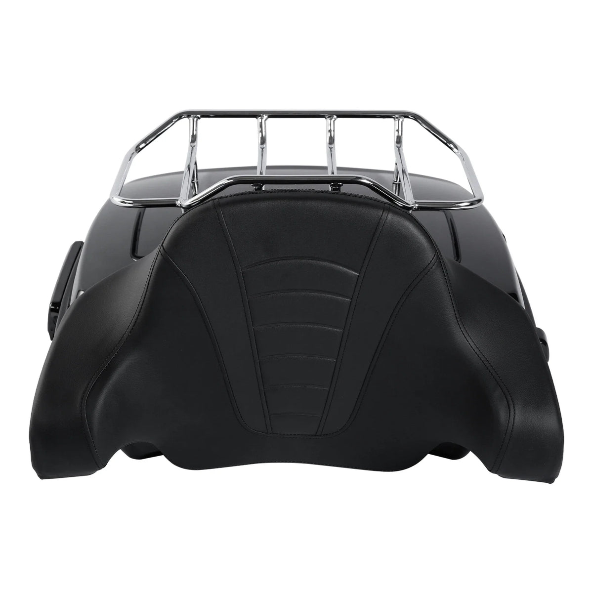 Chopped Trunk Backrest Luggage Rack for Harley Touring Road King (2014–2026)