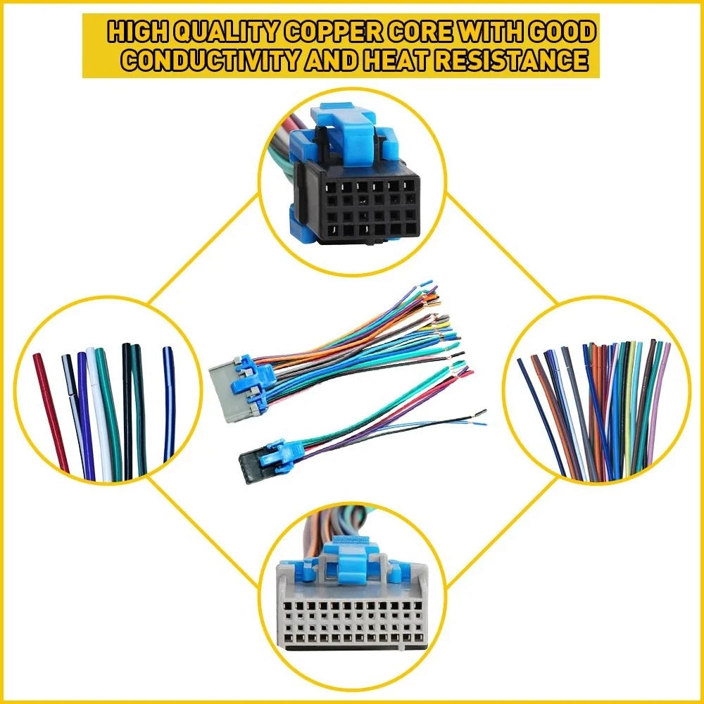 Car Radio Wiring Harness 71-2003-1 for Buick Century (2004–2005)
