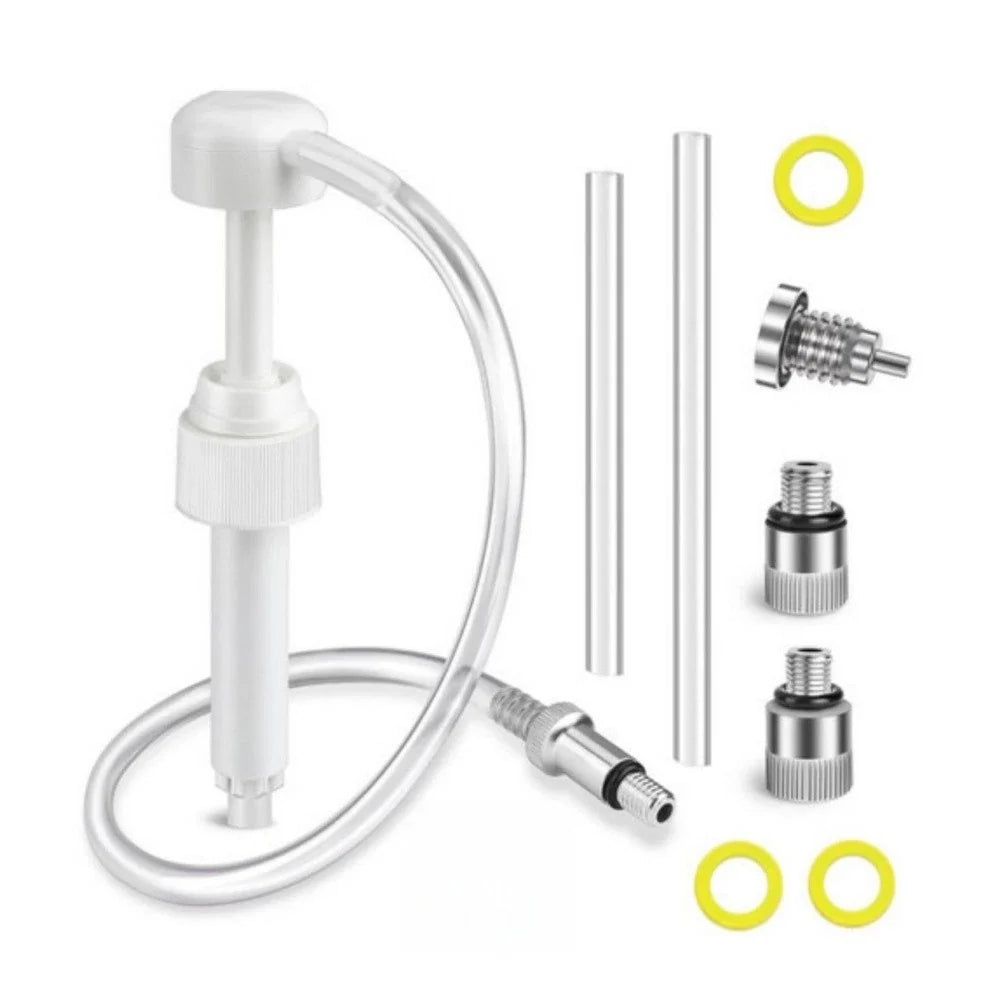 Lower Unit Gear Oil Pump for Standard Quart Bottles with Swivel Adapters