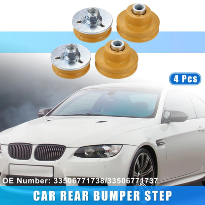 Set of 4 Rear Bumper Step Bumpers No.33506771738 for BMW 128i 135i (2008–2013)