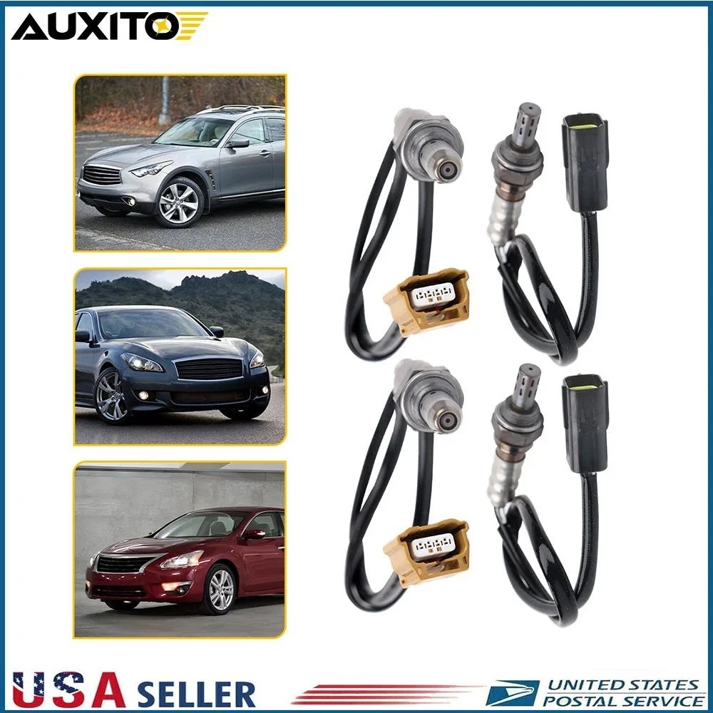 4X Oxygen Sensor for Infiniti G37 M37 (2011–2013) 226A0-JK20A, 226A0-JK21A