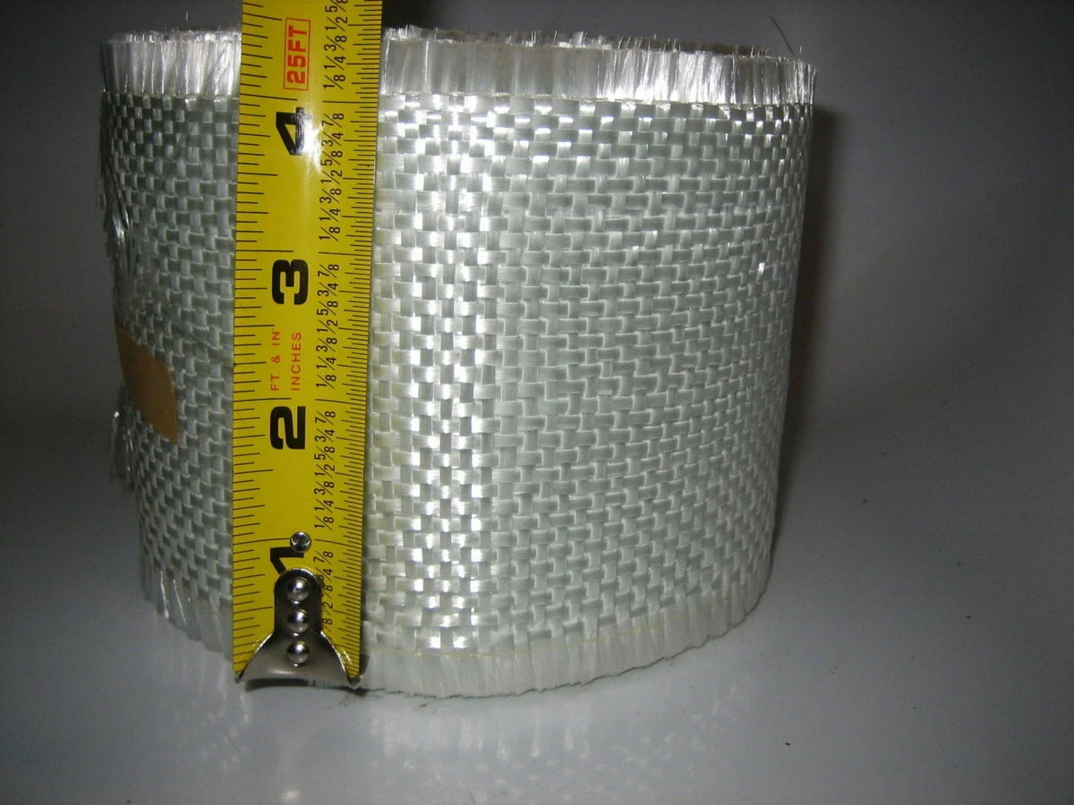 Woven Roving Fiberglass Tape 50m x 4" for Clearance (1 Roll)