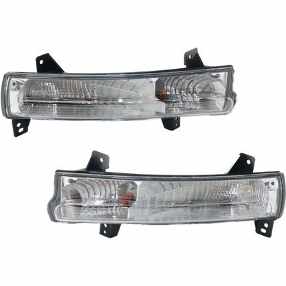 Turn Signal/Parking Light Pair for Jeep Compass (2017–2018) PLX-M0-12-5414-00-1-CL360A1, CH2520147, CH2521147