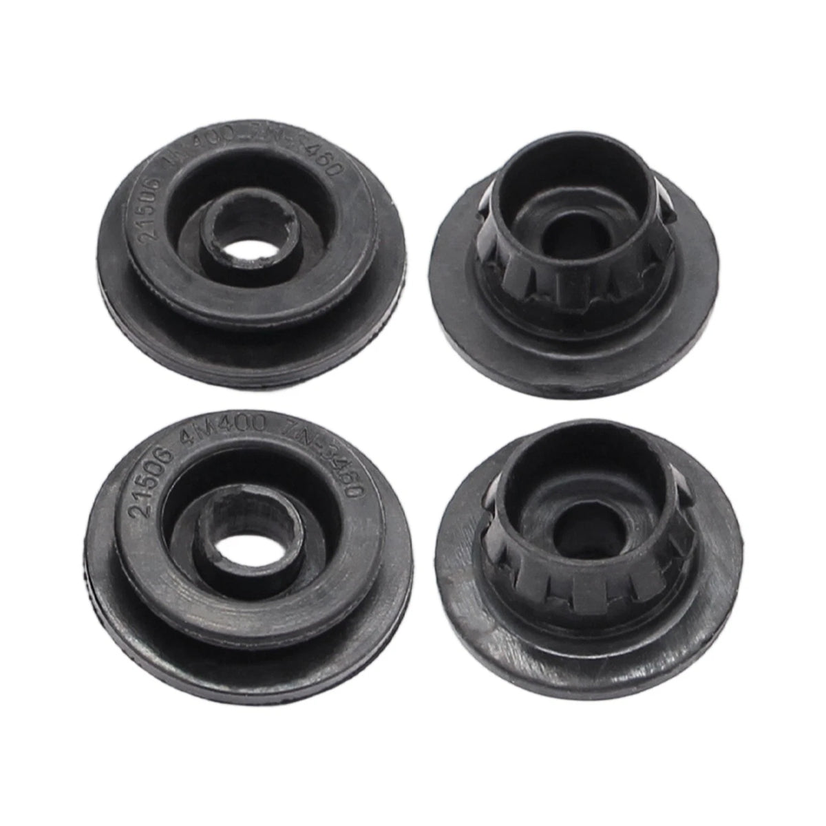 4-Piece Radiator Mount Bushing Kit for Nissan (Fits 21506-4M400, 21507-4M400)