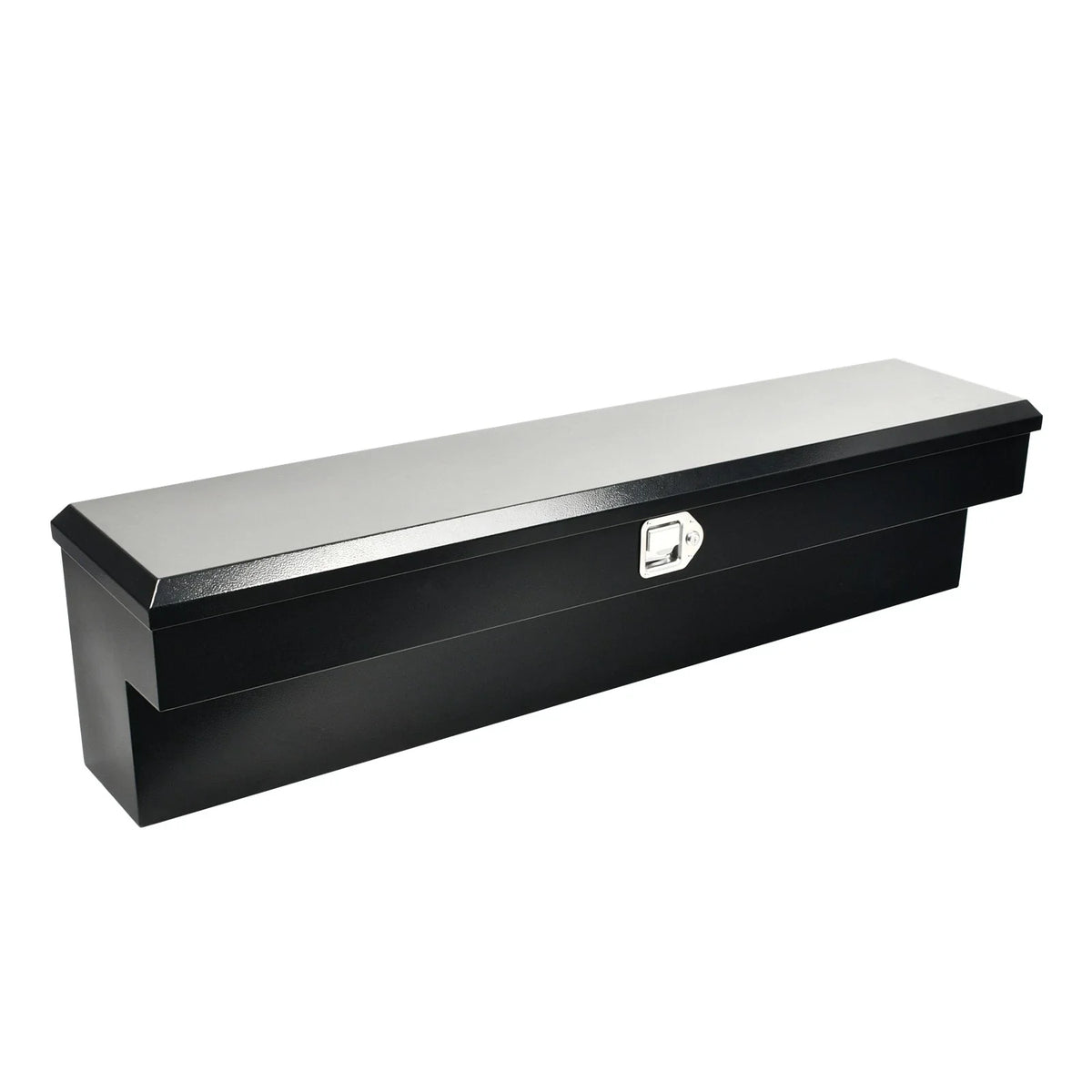 Tool Box for Pickup Truck (60"X13"X14") - Black Steel with Lock & Key