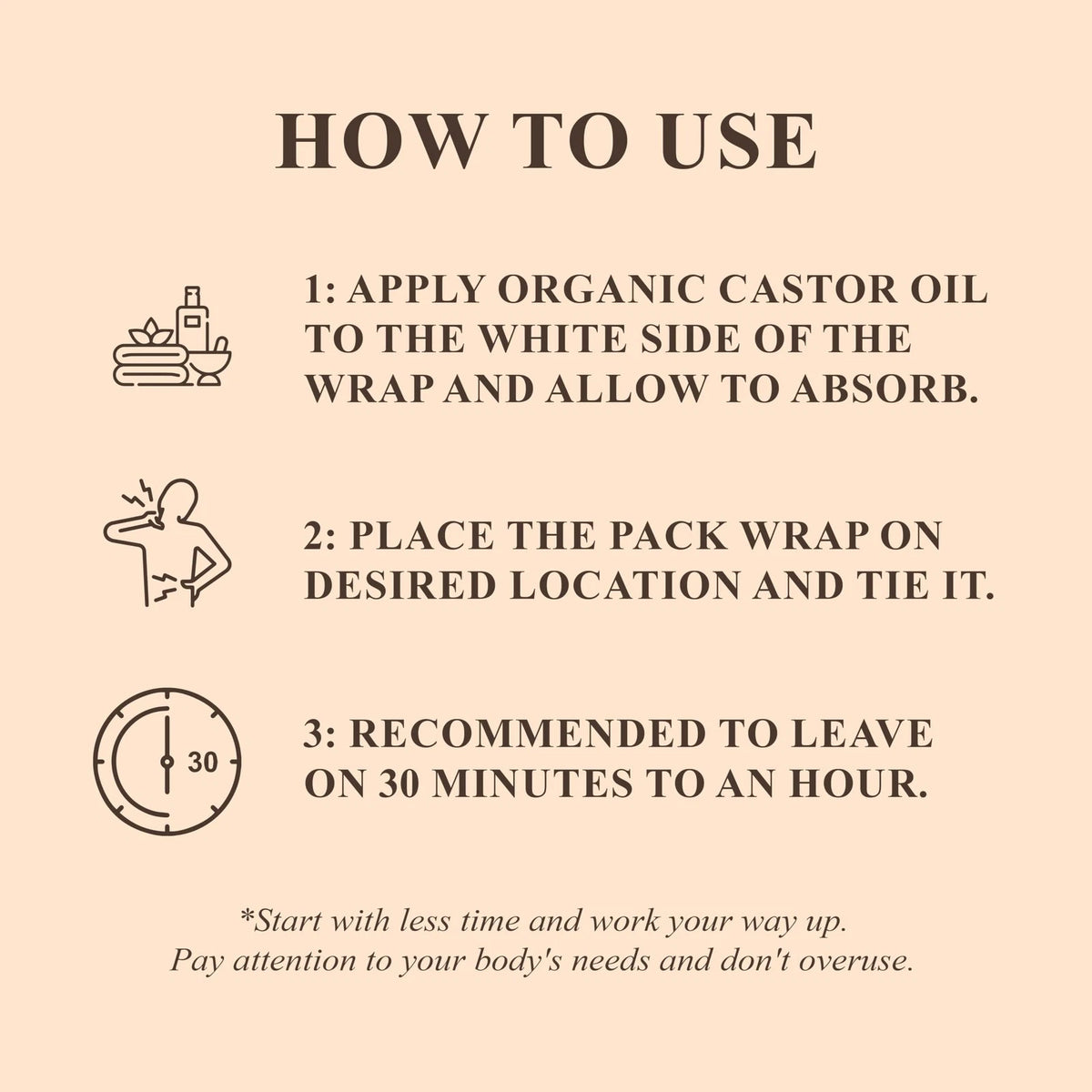 Castor Oil Pack for Handcraft Blends (16 Fl Oz)